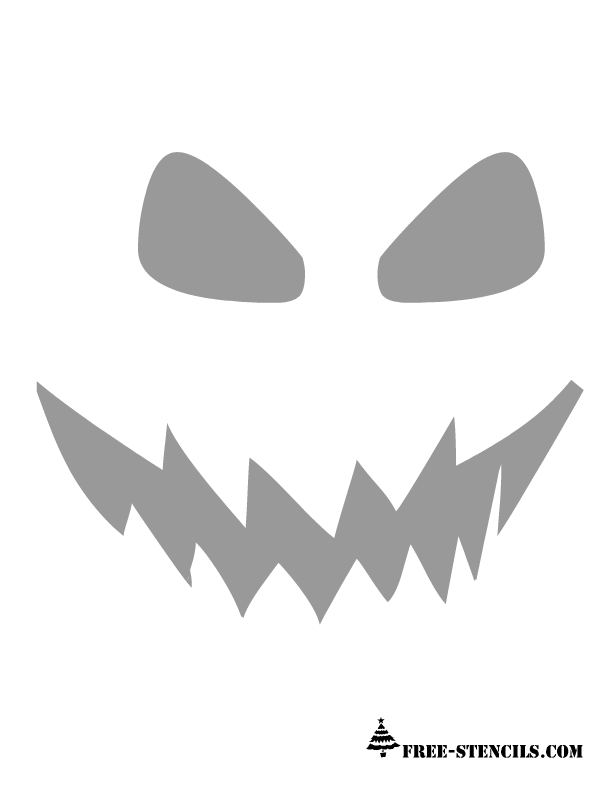 Cat Pumpkin Carving Template